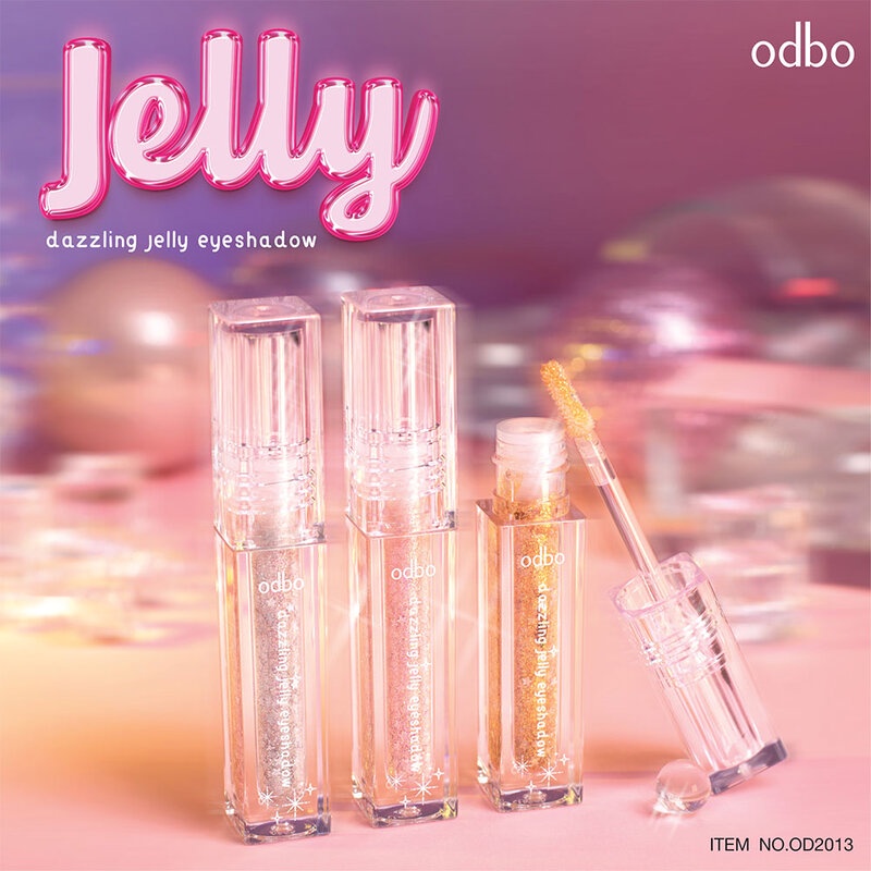 odbo-dazzling-jelly-eyeshadow-3g-01-อายกลิตเตอร์เนื้อเจลลี่