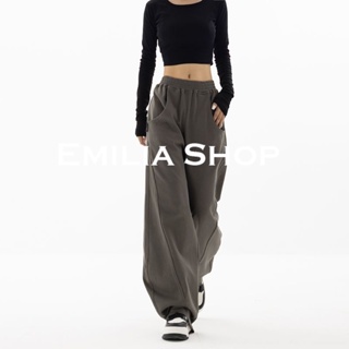 EMILIA SHOP  กางเกงขายาว กางเกงเอวสูง ผู้หญิงสไตล์เกาหลี เสื้อผ้าแฟชั่นผู้หญิง y2k 2023 ใหม่  รุ่นใหม่ พิเศษ fashion Beautiful A20M06V 36Z230909