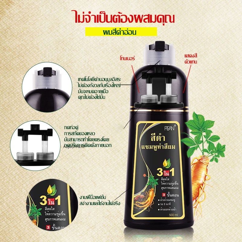 แชมพูปิดผมหงอก-แชมพูปิดผมขาว-500ml-หยุดหงอก-ไม่ต้องย้อมแค่สระ-หงอกหายทันที-ผมดำภายใน-10-นาที-1361