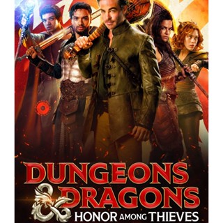 Blu-ray ดันเจียนส์ &amp; ดรากอนส์ เกียรติยศในหมู่โจร (2023) Dungeons &amp; Dragons Honor Among Thieves (เสียง Eng 7.1 Atmos/ไทย