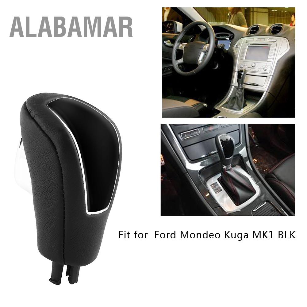 alabamar-รถเกียร์อัตโนมัติคันเกียร์จับคันเกียร์หัวติดสำหรับฟอร์ด-mondeo-kuga-mk1-blk