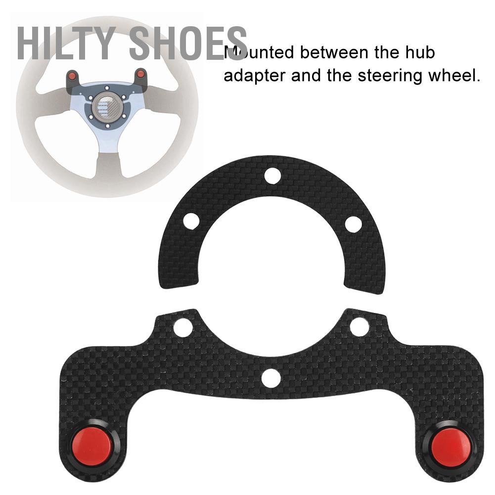 hilty-shoes-ชุดปุ่มแตรภายนอกคาร์บอนไฟเบอร์สำหรับพวงมาลัย-momo-omp-nardi-sparco-6