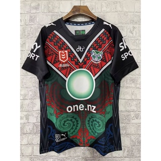 2023 เสื้อกีฬารักบี้ ลาย Warriors Replica Indigenous Rugby Jersey ขนาด S-5XL