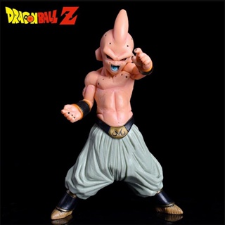 โมเดลฟิกเกอร์ PVC รูปปั้น Dragon Ball Majin Buu ขนาด 27 ซม. ของเล่นสําหรับเด็ก