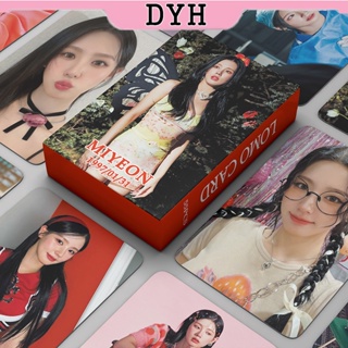 (G)I-DLE MIYEON การ์ด โปสการ์ด I FEEL KPOP LOMO Card 55 ชิ้น/กล่อง