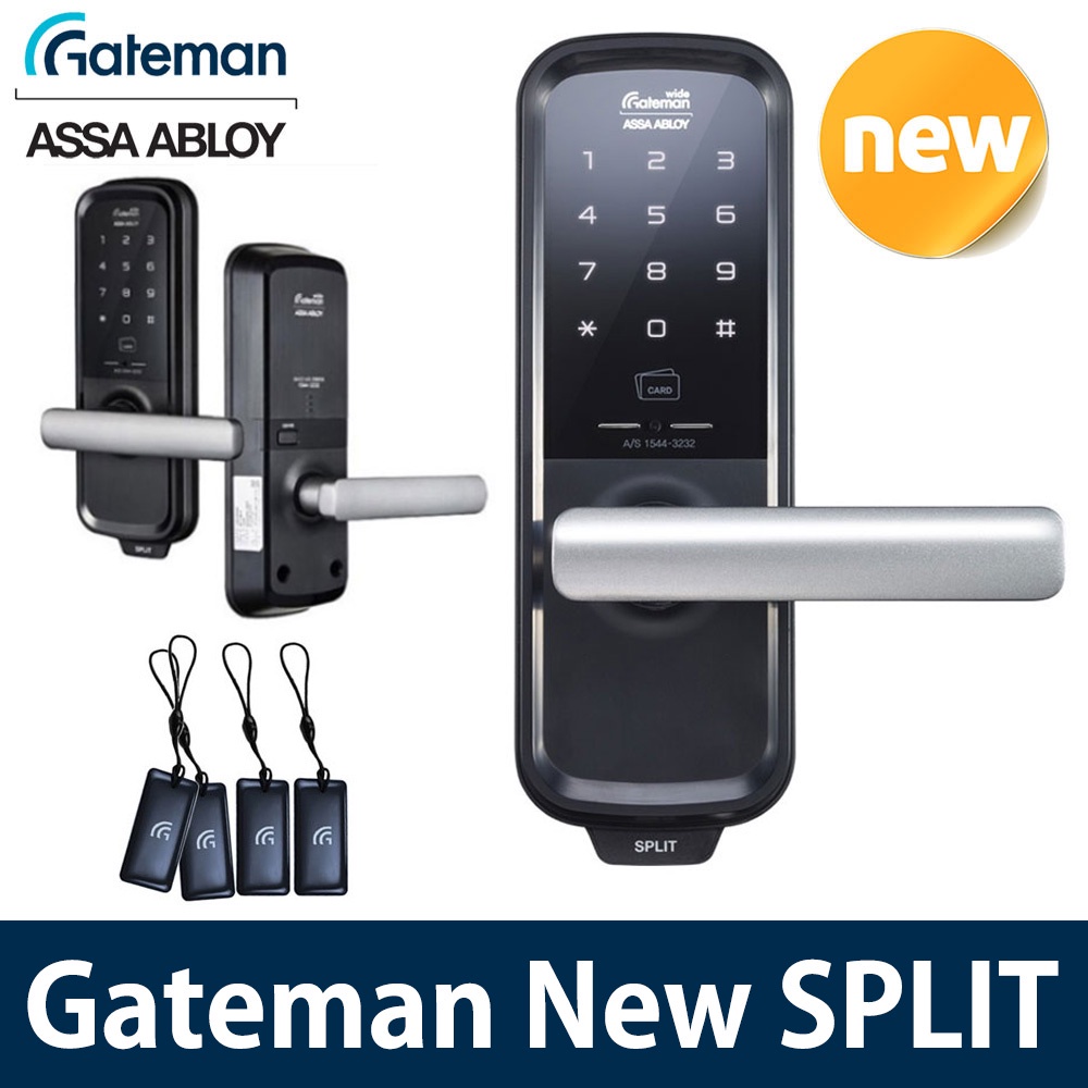 gateman-split-non-perforated-smart-digital-door-lock-touch-key-pad-korea