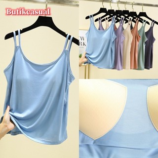 ใหม่ เสื้อสายเดี่ยวลําลอง ผ้าฝ้าย แขนกุด ทรงหลวม แฟชั่นฤดูร้อน สําหรับสตรี 2023