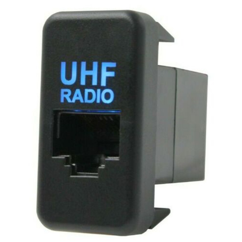 แผงสวิตช์วิทยุ-uhf-พร้อมไฟ-led-สีฟ้า-สําหรับ-toyota-hilux-rj45-dysunbey