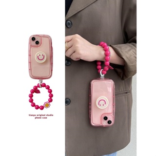 Simple Smiley Face Phone Case for Iphone 14promax 14 Transparent 13/12/11