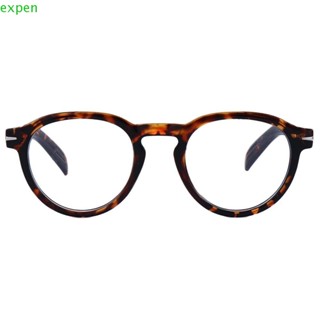 Expen ผู้ชาย แว่นตาแฟชั่น เรียบง่าย กรอบสีดําใส สไตล์เกาหลี สีเทา แว่นตาคอมพิวเตอร์