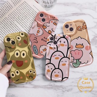 เคสโทรศัพท์มือถือแบบนิ่ม ลายกบ เป็ด ดอกทิวลิปน่ารัก 3D สําหรับ Oppo A57 A17 A35 A17K A54 A77S A15 A12 A74 A3s A31 A33 A77 A16 A11K A5s A7 A15s A16s A12E