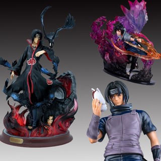 Gk โมเดลฟิกเกอร์ PVC อนิเมะนารูโตะ Uchiha Itachi Sasuke Uchiha Shippuden ของเล่น สําหรับเก็บสะสม