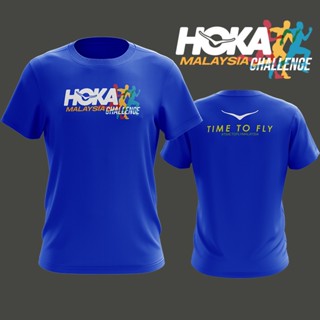 เสื้อยืดแขนสั้น พิมพ์ลาย HOKA ONE MALAYSIA CHALLENGE RUNNING พร้อมส่ง