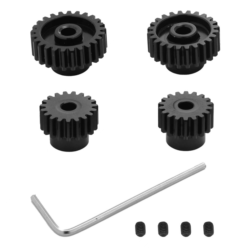 เฟืองเกียร์โลหะ-18t-19t-23t-24t-อุปกรณ์เสริม-สําหรับอัพเกรดรถบังคับ-tamiya-tt01-tt02-tb02-ta05-4-ชิ้น