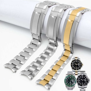 Yifilm สายนาฬิกาข้อมือสเตนเลสสตีล อุปกรณ์เสริม สําหรับ Rolex DAYTONA GMT SUBMARINER