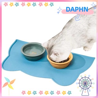 Daphs แผ่นซิลิโคนรองชามอาหาร กันน้ํา กันรั่ว