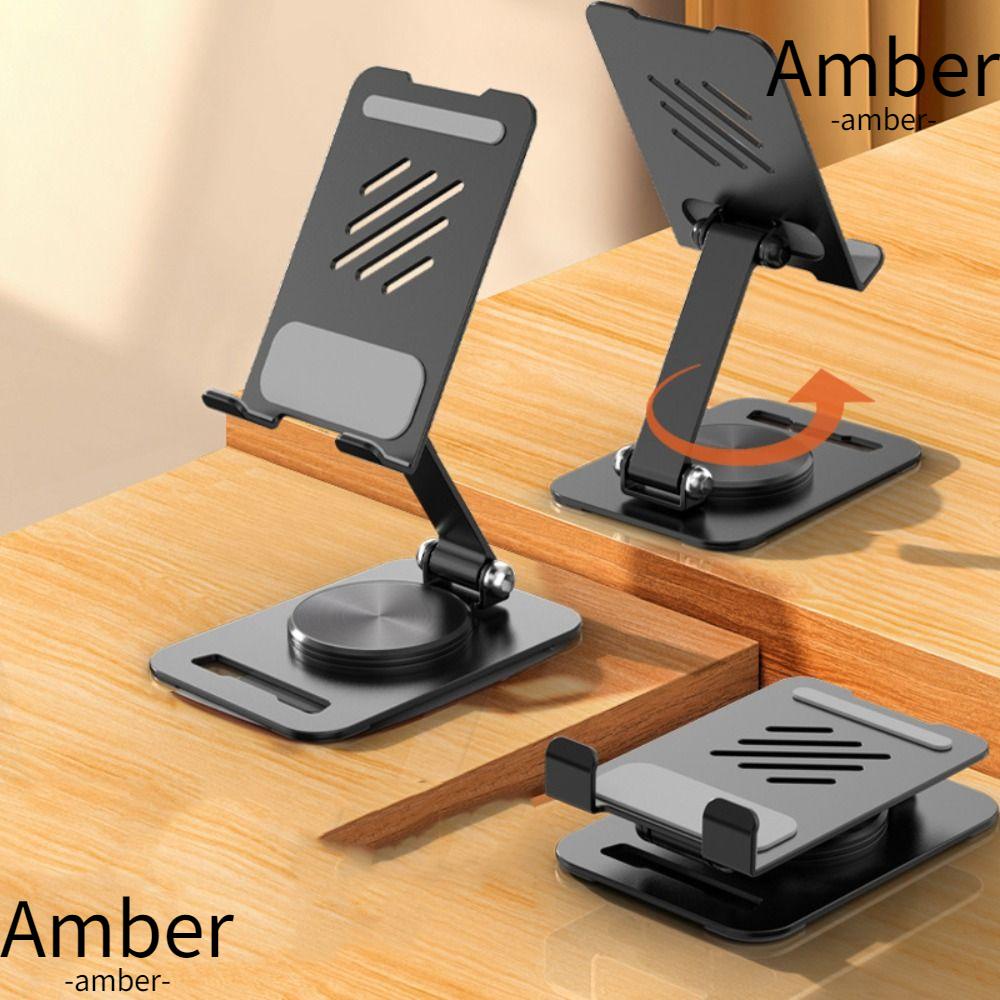 amber-ใหม่-ขาตั้งโทรศัพท์มือถือ-แท็บเล็ต-โลหะ-หมุนได้-360-องศา-ปรับได้-คุณภาพสูง-สําหรับไลฟ์สด