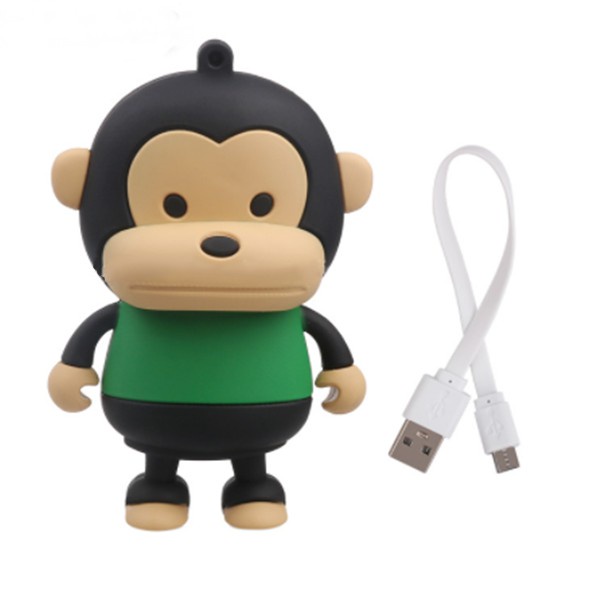 แบตสำรอง-ลิง-พาวเวอร์แบงค์-ที่ชาร์ตแบตสํารอง-monkey-power-bank-8-800-mah