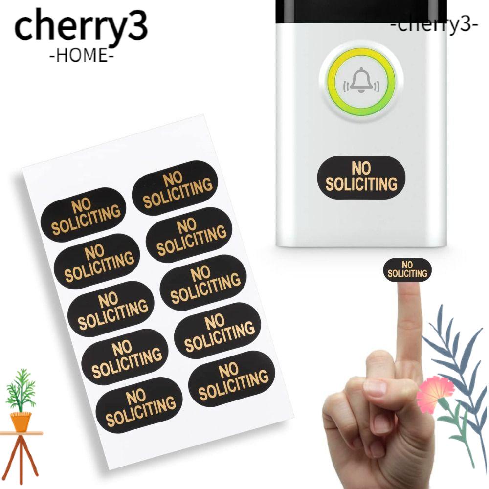 cherry3-สติกเกอร์ออดประตู-อ่านง่าย-ขนาดเล็ก-กันแสง-uv-สําหรับติดประตูวิดีโอ