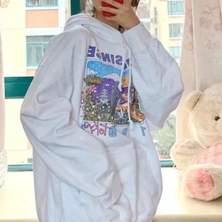  เสื้อผ้าผู้ญิง แขนยาว เสื้อฮู้ด คลุมหญิง สไตล์เกาหลี แฟชั่น A28J1B0 34Z230823