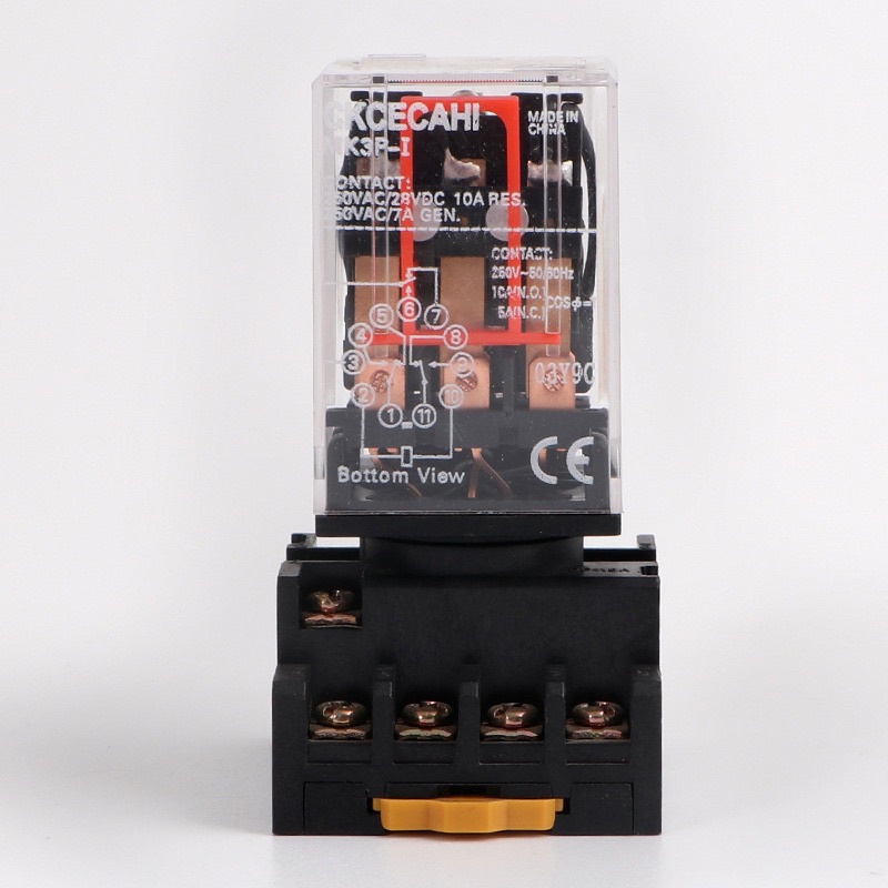 ถูกมาก-pnc-model-mk2p-i-relay-8-pin-รีเลย์8ขากลม-กระแส-10a-คอนแทก-2no-2nc-volts-ac220v-ac110v-ac24v-dc24v-dc12v-ทักเชท