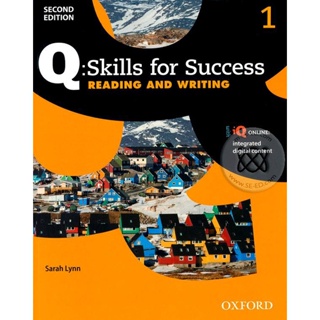 Bundanjai (หนังสือเรียนภาษาอังกฤษ Oxford) Q : Skills for Success 2nd ED 1, Reading &amp; Writing : Students Book +iQ