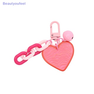 [Beautyoufeel] สร้อยคอโซ่อะคริลิค จี้รูปหัวใจ ขนาดเล็ก สําหรับคู่รัก เพื่อน ของขวัญวาเลน เครื่องประดับ