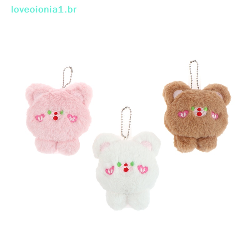 loveoionia1-พวงกุญแจ-จี้ตุ๊กตาหมีน่ารัก-สําหรับห้อยกระเป๋า