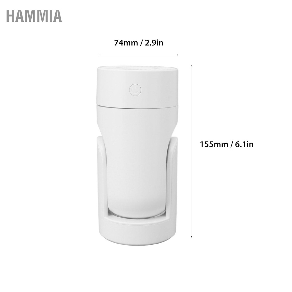 hammia-เครื่องทำความชื้นขนาดเล็กแบบพกพา-usb-หมุนอัตโนมัติเดสก์ท็อปขนาดเล็กสุดเงียบ-cool-mist-humidifier-สำหรับห้องนอนสำนักงานการเดินทางรถ