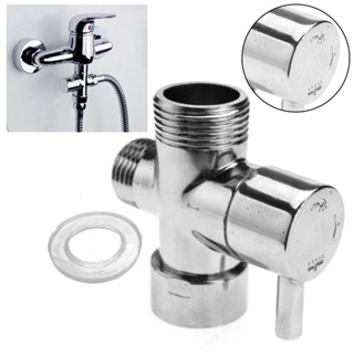 Diverter Valve Tool Chrome Plated Brass T-Adapter Faucet Rotating joint