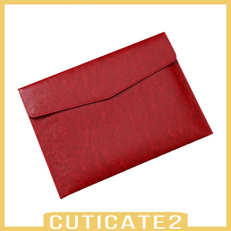 cuticate2-กระเป๋าเอกสาร-หนัง-pu-ขนาด-a4-อเนกประสงค์-พร้อมช่องใส่ปากกา-สําหรับเดินทาง-ธุรกิจ