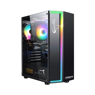 ATX CASE (NP) ITSONAS VULCAN ARGB TG (BLACK)