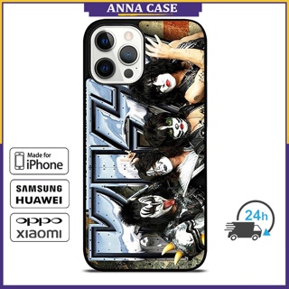 เคสโทรศัพท์มือถือ ลาย Kiss Band 2 สําหรับ iPhone 14 Pro Max 13 Pro Max Samsung Galaxy Note10+ S21Ultra