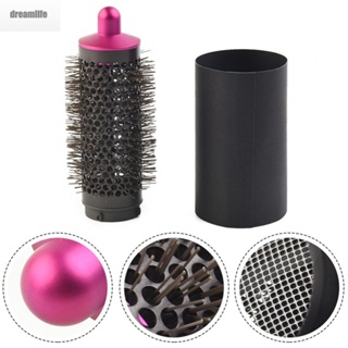 【DREAMLIFE】Round Volumizing Brush Brand New Curling Iron Cylinder Comb Smoothing Brush Hair