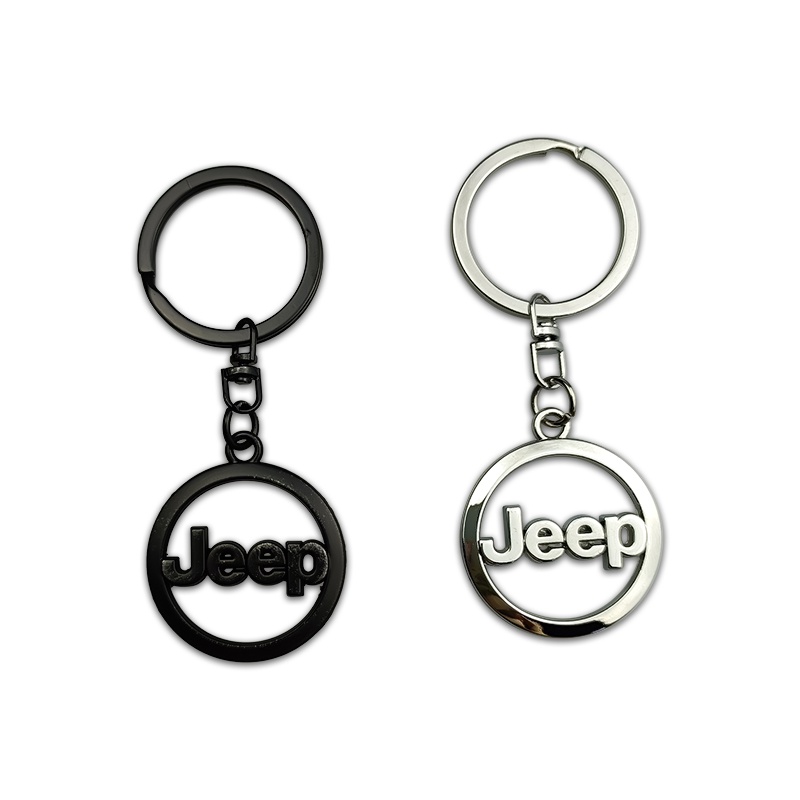 พวงกุญแจโลโก้รถยนต์-สําหรับ-jeep-grandcherokee-wrangler-cherokee-compass-1-ชิ้น