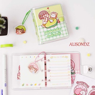 Alisondz สมุดโน้ตไดอารี่ แพลนเนอร์ เครื่องเขียน ขนาดเล็ก