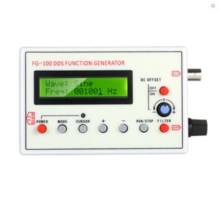 {fash} โมดูลเครื่องกําเนิดสัญญาณ ความถี่ ECG 1HZ-500KHZ FG-100 DDS ทรงสี่เหลี่ยม