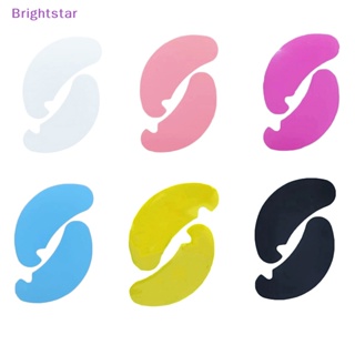 Brightstar แผ่นซิลิโคน สําหรับดัดขนตา 1 คู่