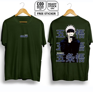 Satoru GOJO JUJUTSU KAISEN T-Shirt ANIME MANGA JAPANESE Clothes JAPANESE CULTURE (.!!) (Tonam) () ( TG | KAOS SATOR_03