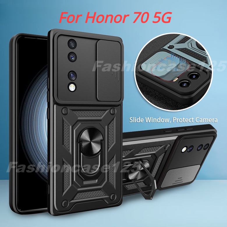 เคสมือถือ-แบบนิ่ม-พร้อมแหวนขาตั้ง-กันกระแทก-สําหรับ-honor-70-honor70-5g-2022