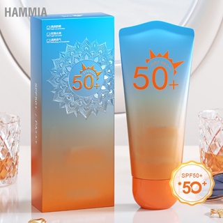 Hammia ครีมกันแดด ป้องกันน้ํา ให้ความชุ่มชื้น 50 กรัม Spf 50