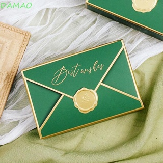 Damao กล่องขนม ทรงซองจดหมาย เรียบง่าย สําหรับใส่เครื่องสําอาง ตกแต่งงานแต่งงาน