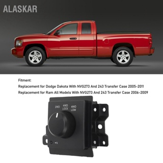 ALASKAR Transfer Case Selector Control Switch Knob 68021674AB 4WD เปลี่ยนสวิตช์สำหรับ Dodge Dakota