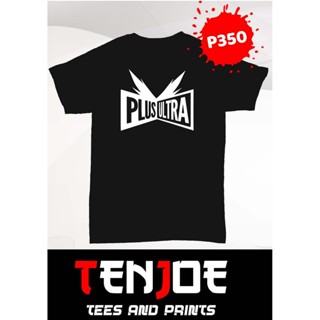 Plus Ultra  - My Hero Academia - Boku No Hero Academia Black / White Shirt_02