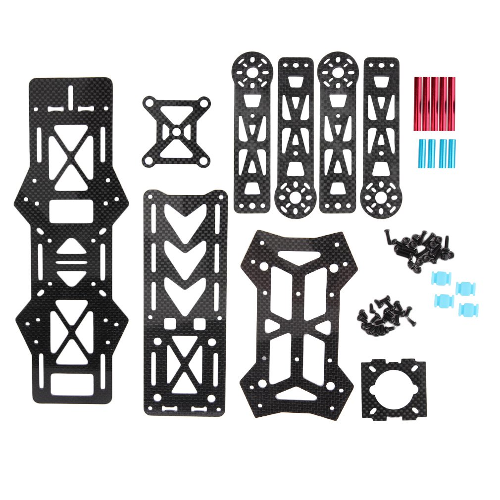 คาร์บอนไฟเบอร์-mini-250-fpv-quadcopter-multirotor-frame-kit-unassembled