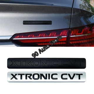 สติกเกอร์ตราสัญลักษณ์ ABS ลายตัวอักษร 13.2x1.8 ซม. อุปกรณ์เสริม สําหรับ Nissan XTRONIC CVT Kicks X-trail Juke 1 ชิ้น