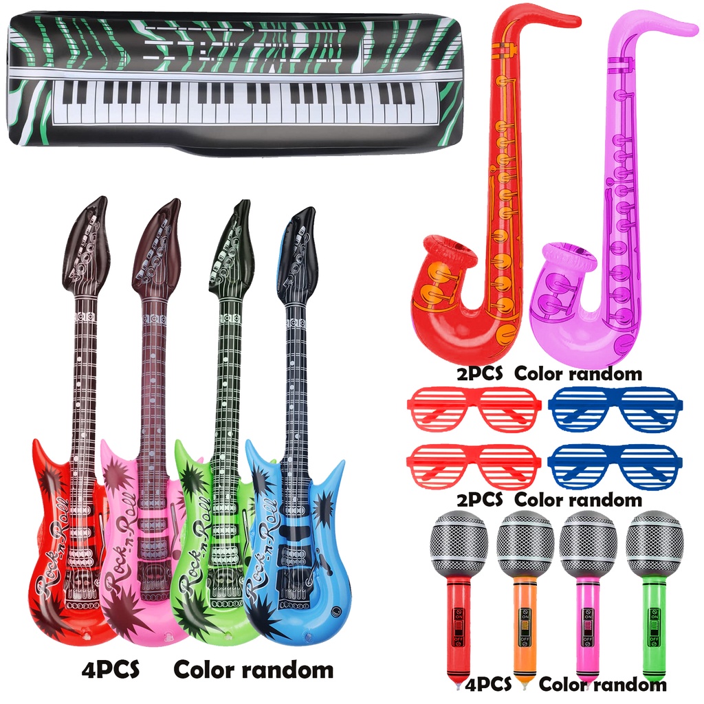 15pcs-set-birthday-home-musical-instruments-party-supplies-inflatable-christmas-decoration-carnival-gift-foil-balloon