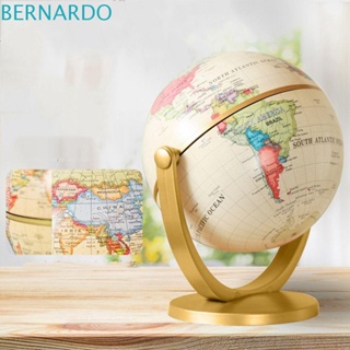 Bernardo ลูกโลก ขนาดเล็ก สร้างสรรค์ ยุโรป ขาตั้งหมุนได้ กันน้ํา ตกแต่งตู้หนังสือ การสอน เครื่องประดับเดสก์ท็อป