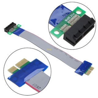 Bt PCI สายเคเบิลแปลงการ์ดไรเซอร์ Express 1X เป็น 1X PCI-E PCIE X1