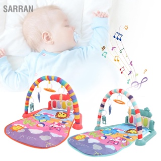 SARRAN Baby Gym Playmat Piano พัฒนาทักษะยนต์ การกระตุ้นประสาทสัมผัส การเรียนรู้ Light Musical Kick Play Mat